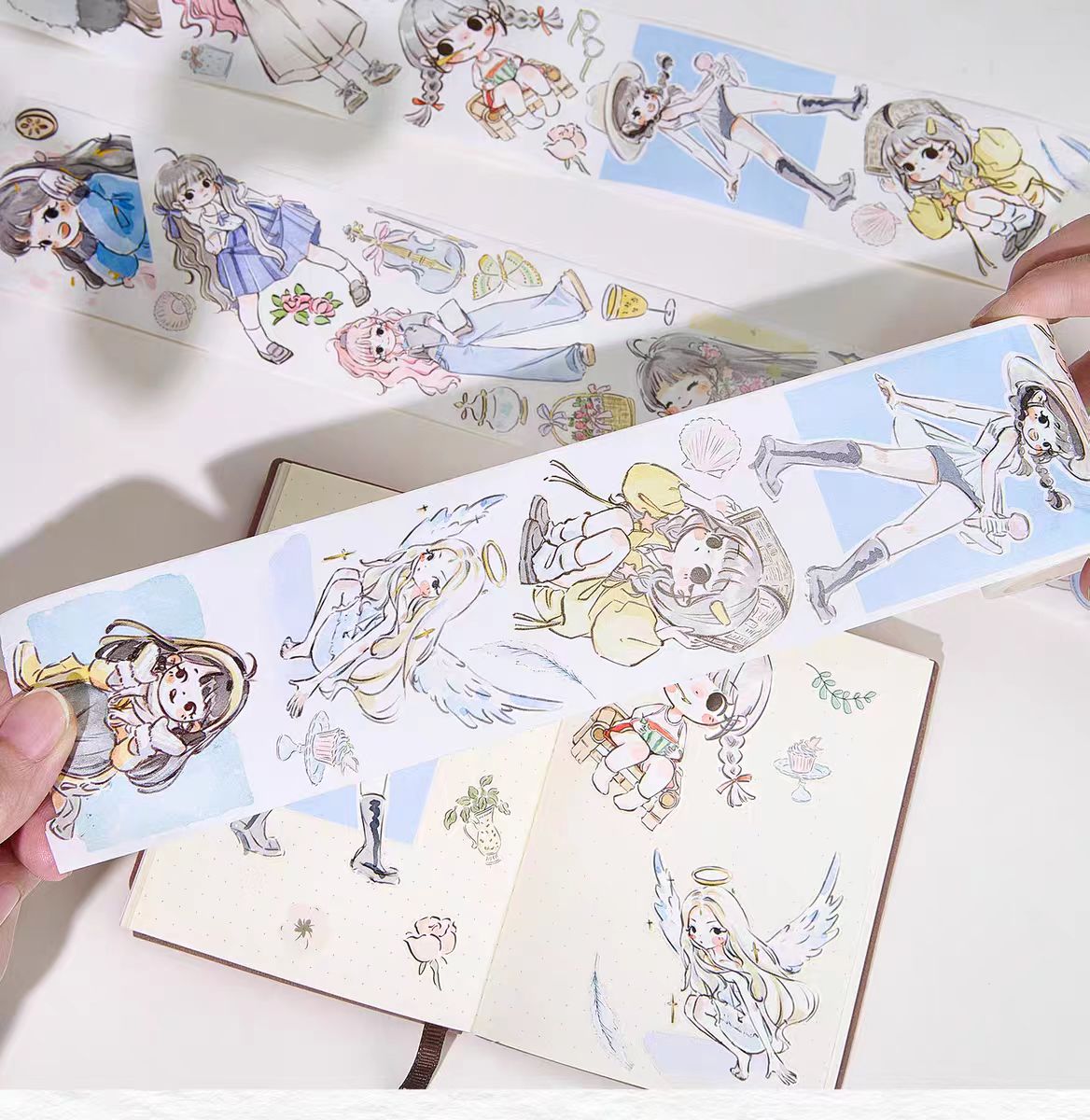 Journal tape (Girl) 5m/roll