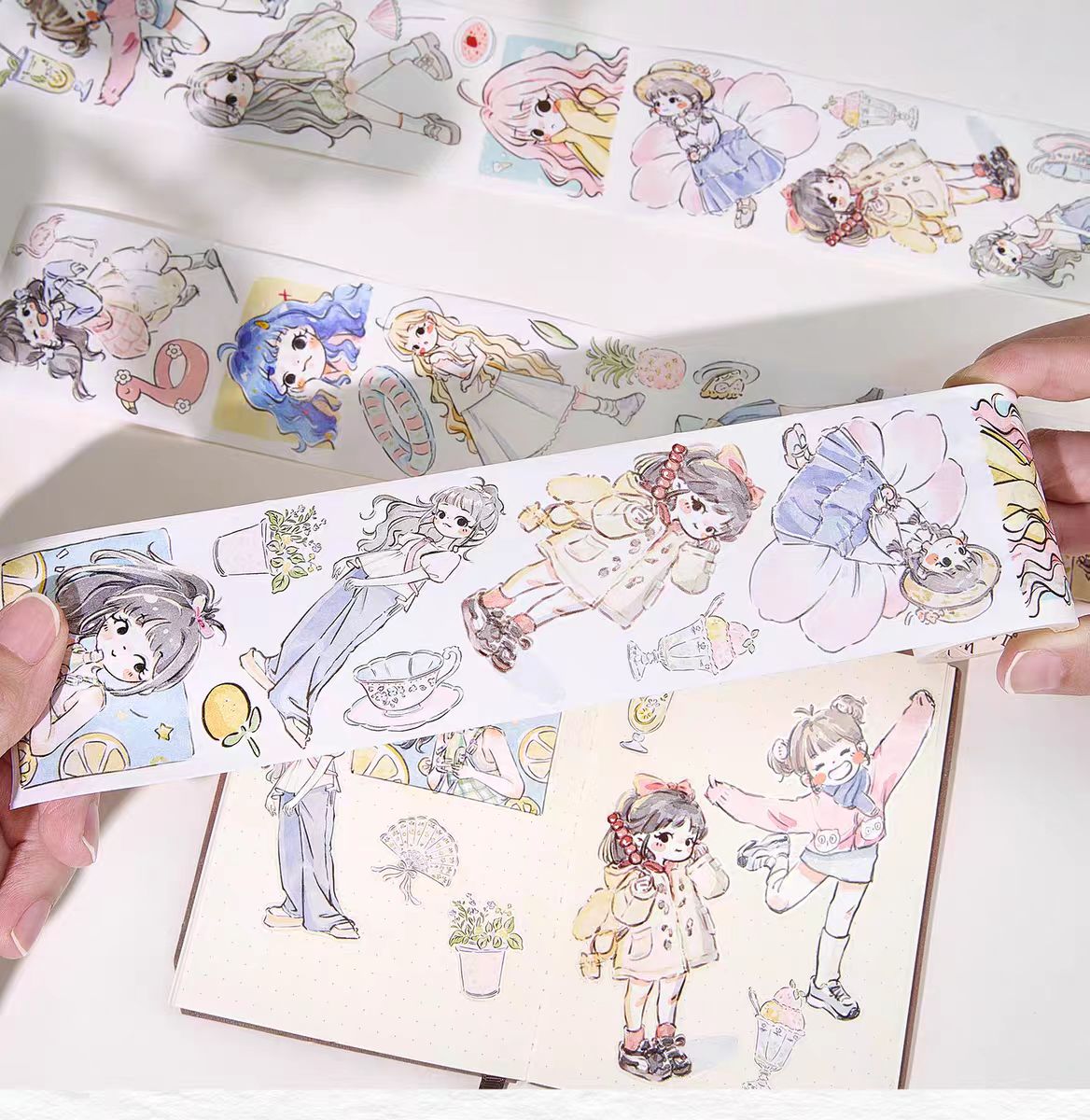 Journal tape (Girl) 5m/roll