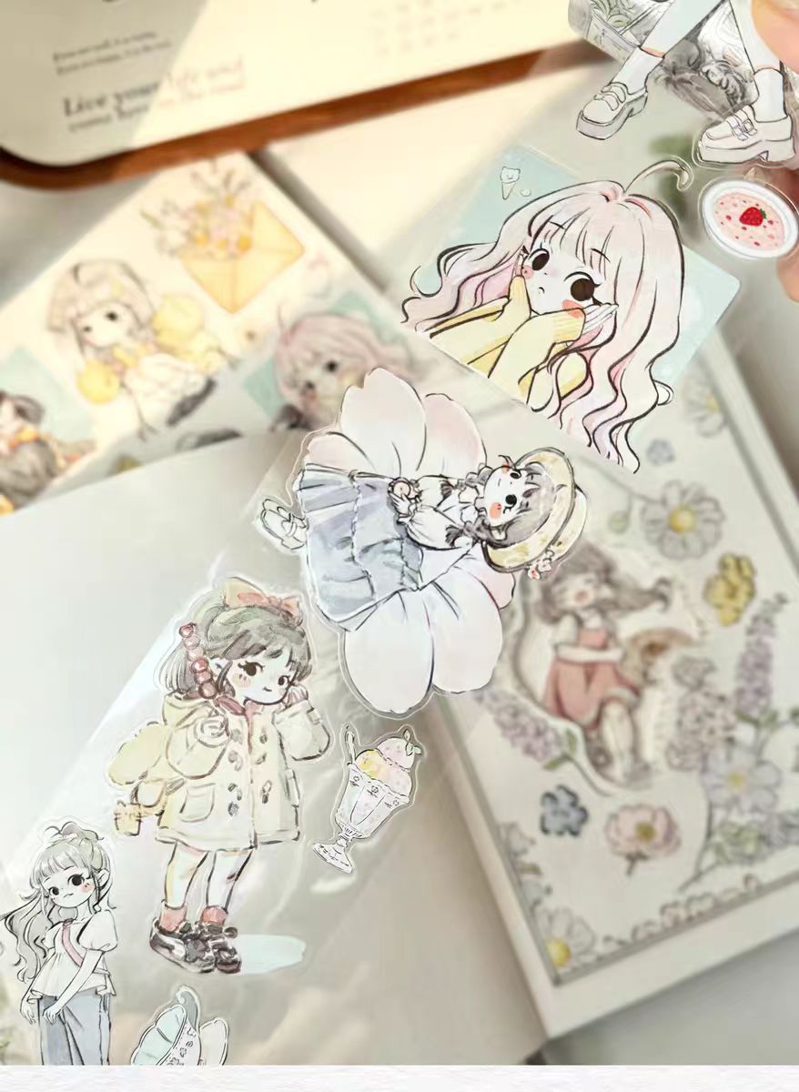 Journal tape (Girl) 5m/roll