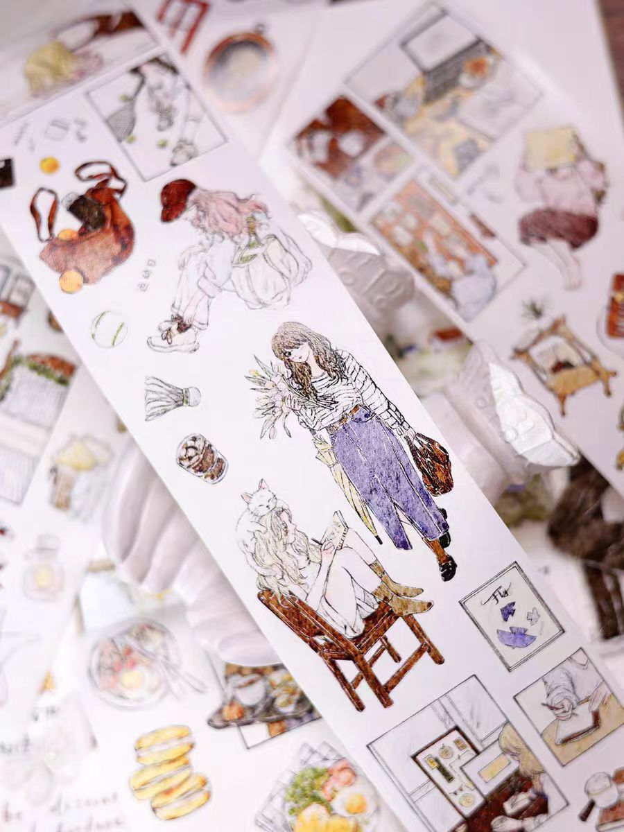 Journal pre-cut tape (5.5cm*6m/roll)