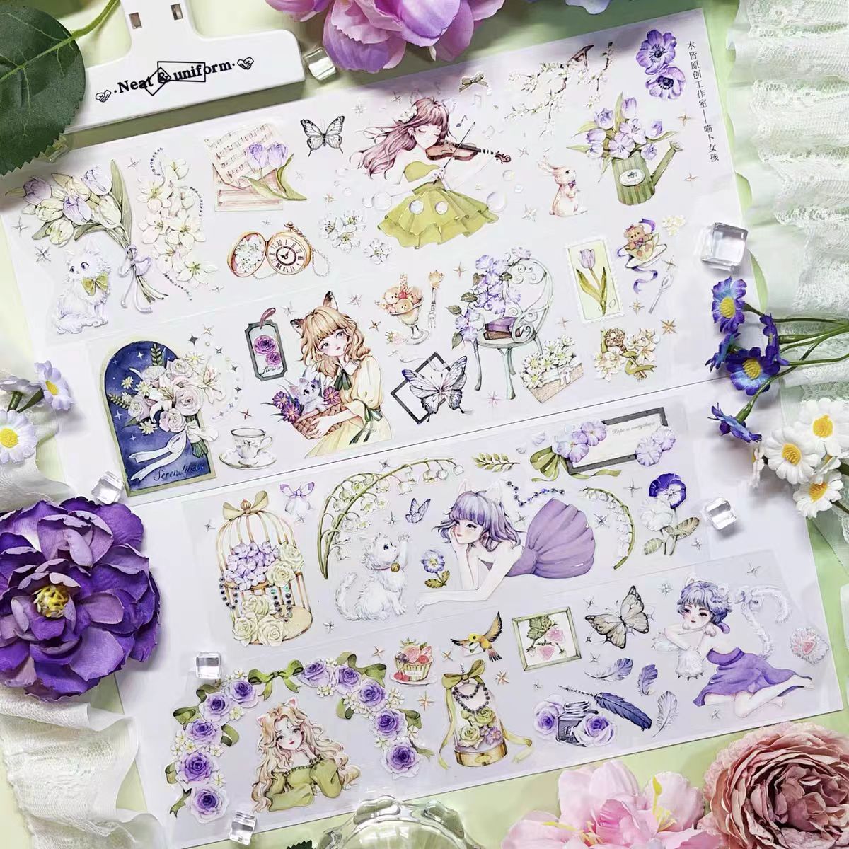 Journal pre-cut PET tape (5m/roll)