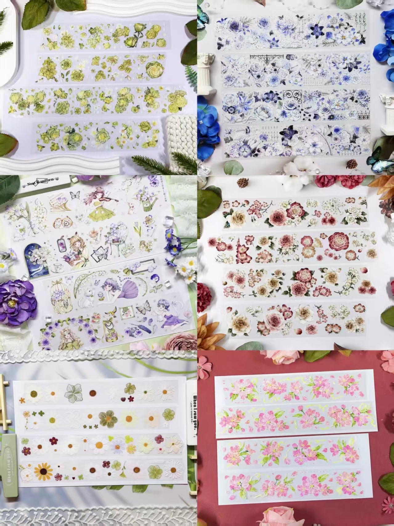 Journal pre-cut PET tape (5m/roll)