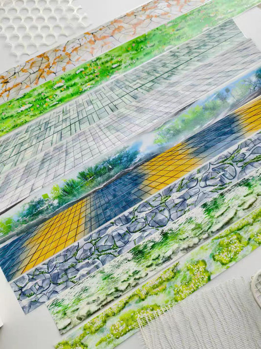 Journal landscape tape (Ground）5m/roll