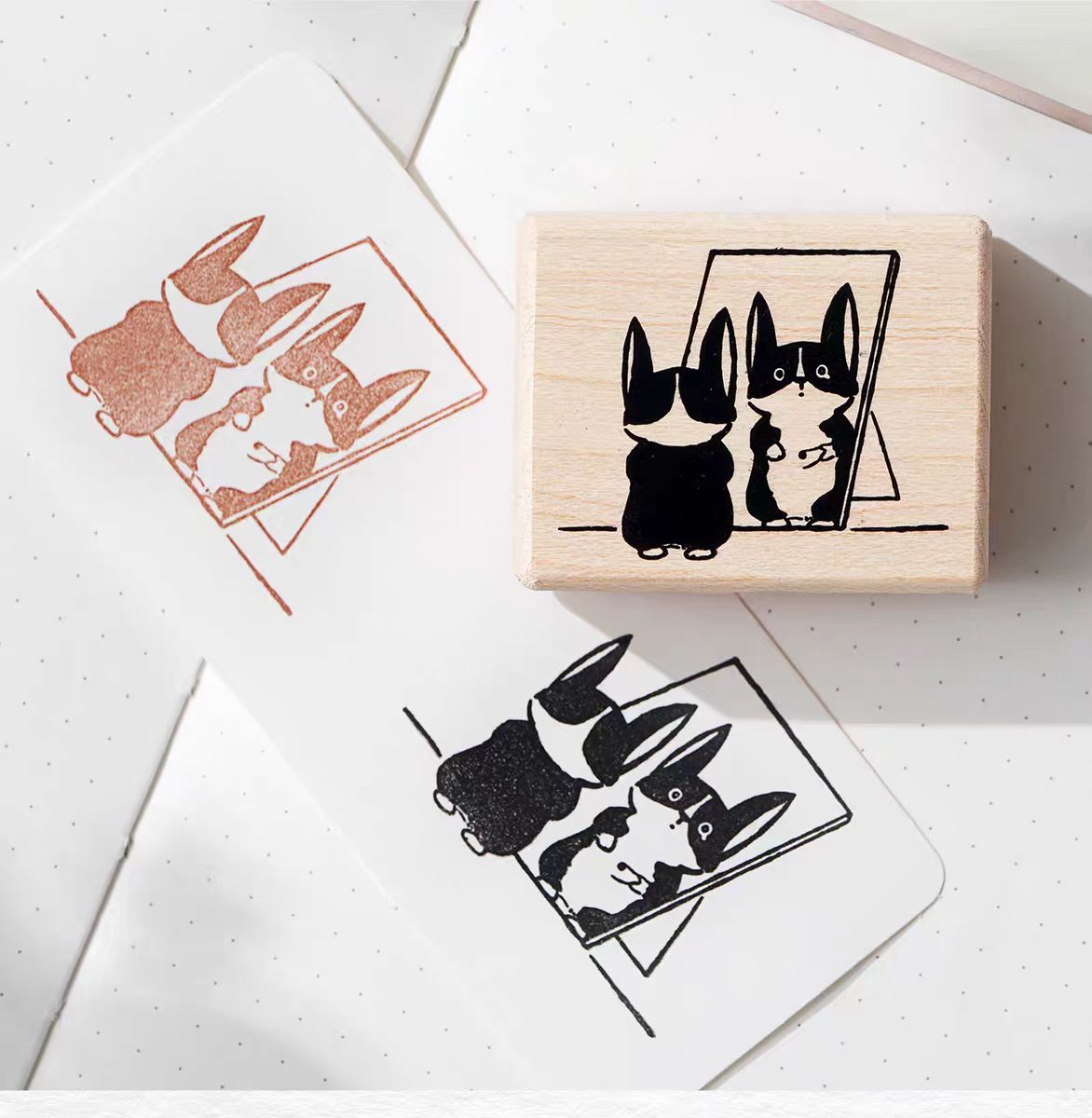 Wooden stamp