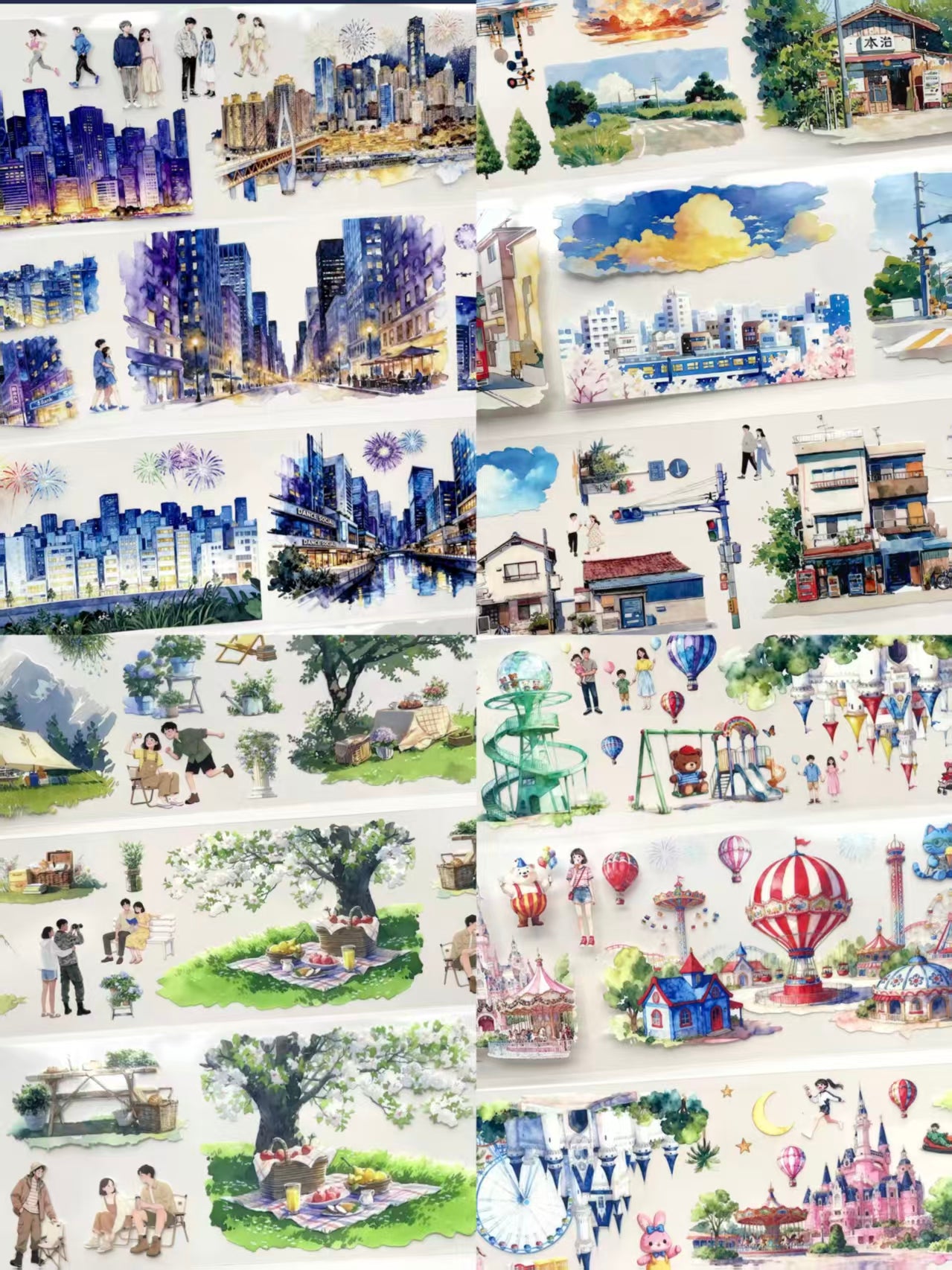 Journal landscape PET tape (2m/roll)