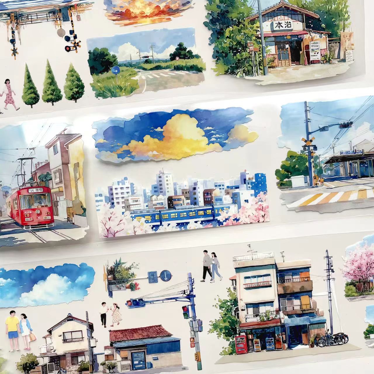Journal landscape PET tape (2m/roll)