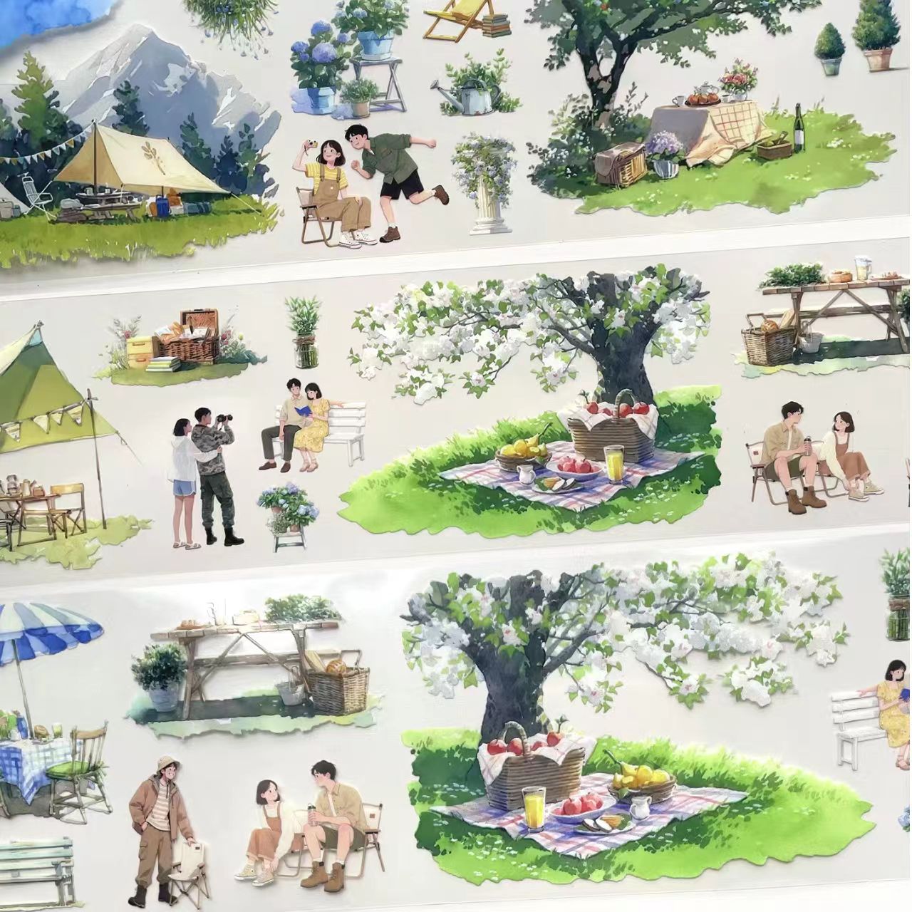 Journal landscape PET tape (2m/roll)