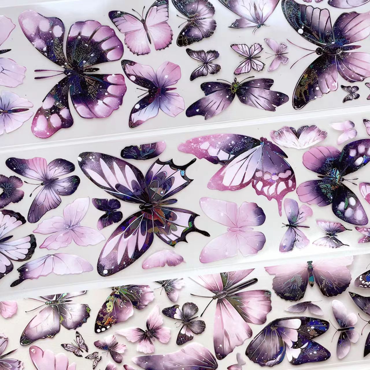 Journal Butterfly PET tape (2m/roll)