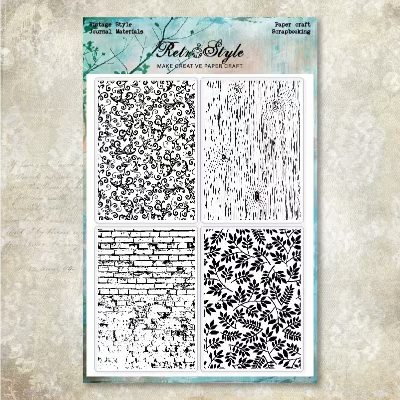 Transparent Silicone Stamp for Journaling, Planner & Craft Decoration
