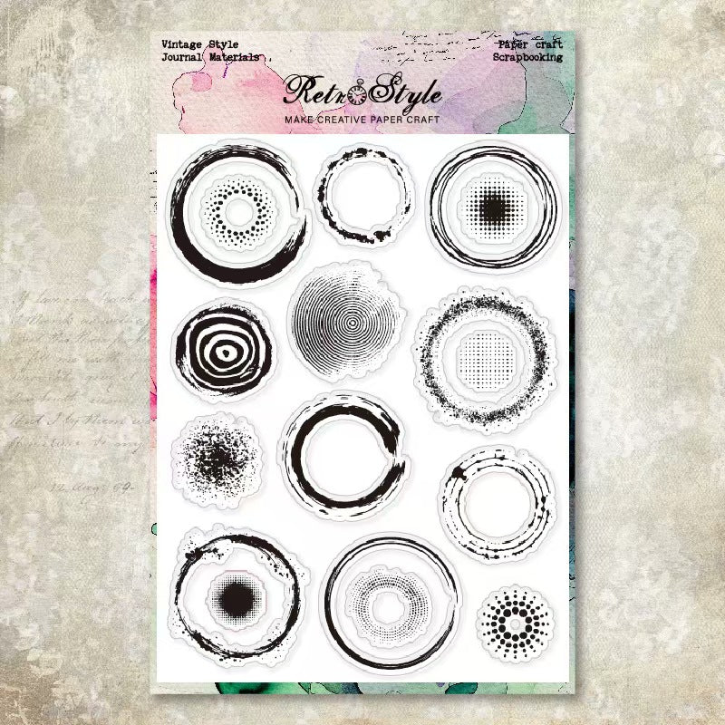 Transparent Silicone Stamp for Journaling, Planner & Craft Decoration