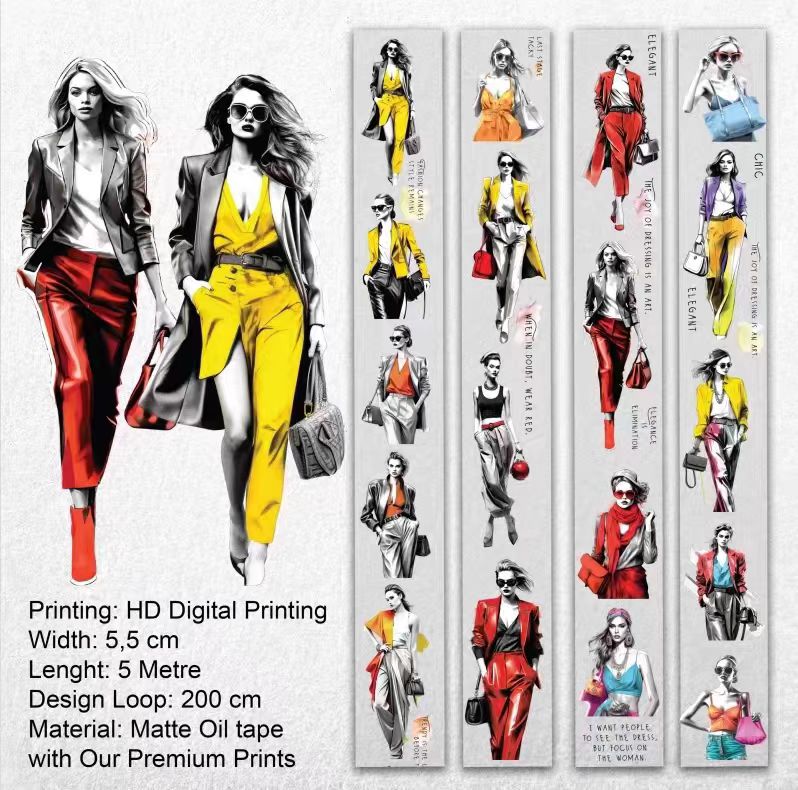 Journal PET tape (5m/roll)