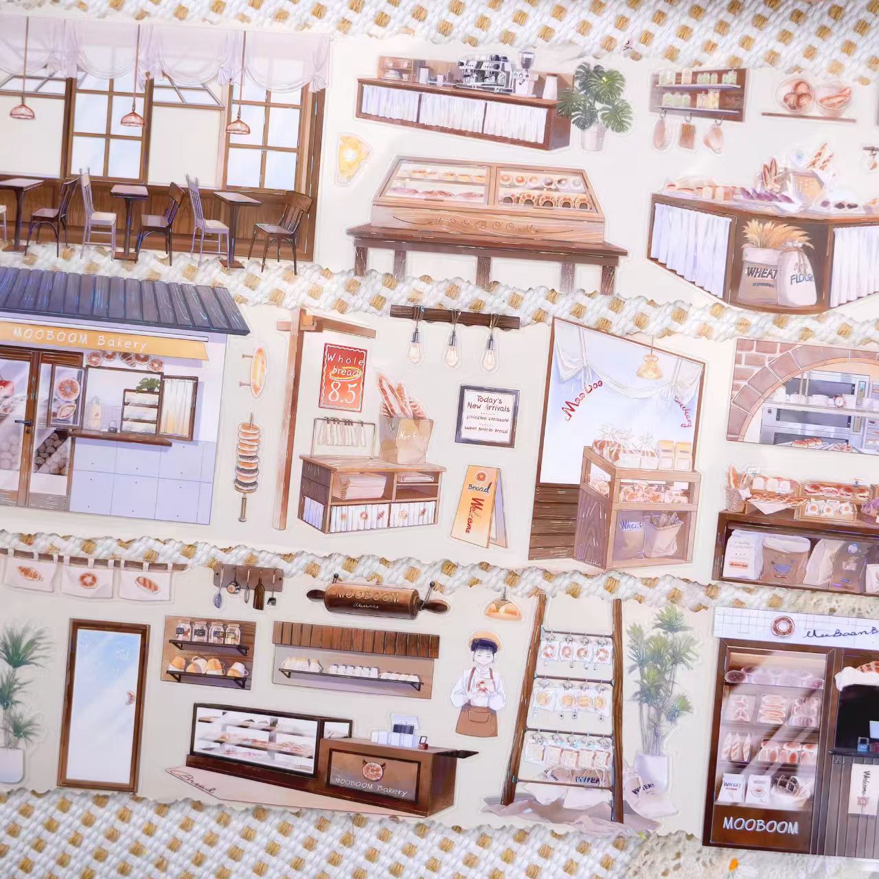 Cityscape PET Tape | Urban Architecture Decorative Tape for Journal Scrapbooking DIY