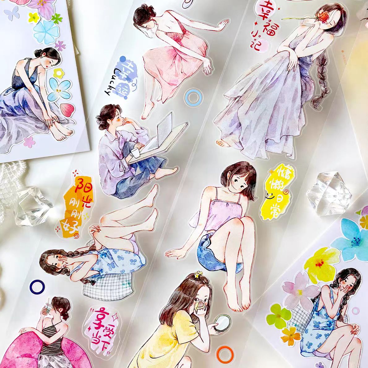 Journal pre-cut tape (5cm*6m/roll) Character