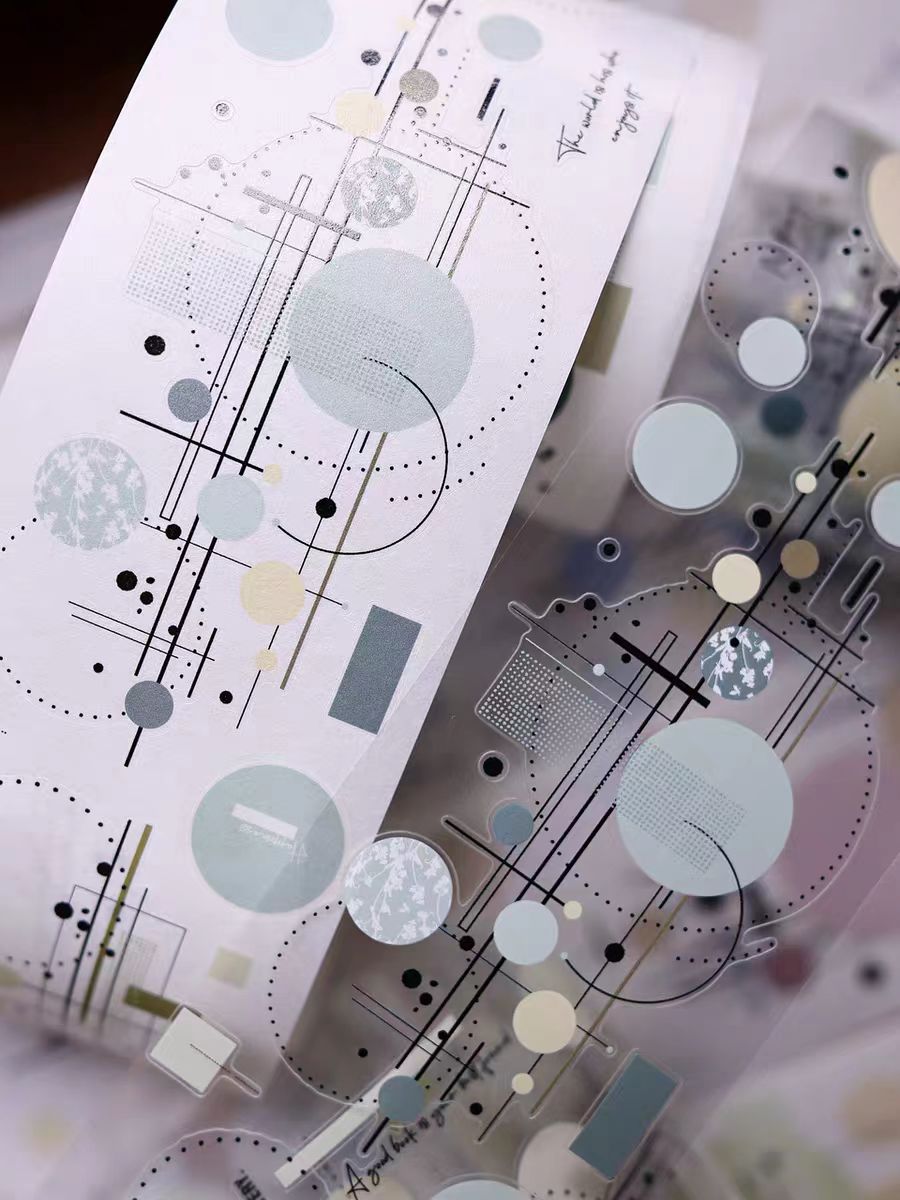 Journal pre-cut  tape (7.5cm*6m/roll)