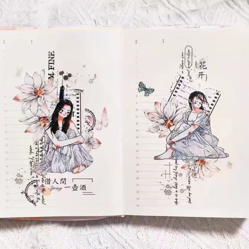 Journal pre-cut tape (Character) 10m/roll
