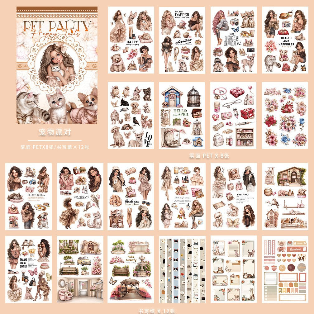 Journal sticker book