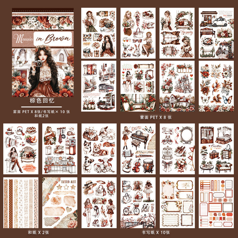 Journal sticker book