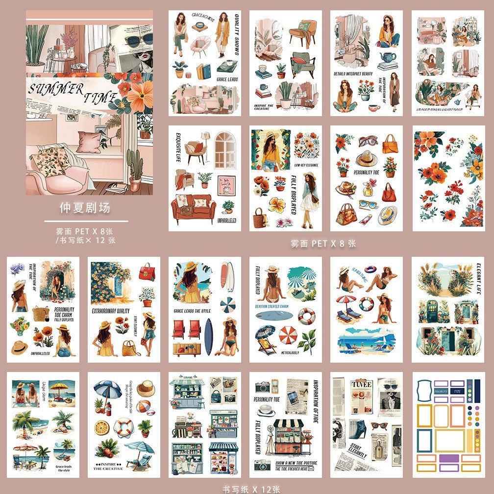 Journal sticker book