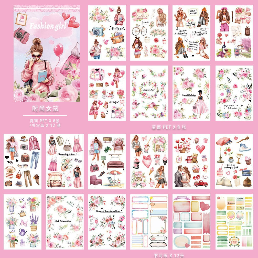 Journal sticker book