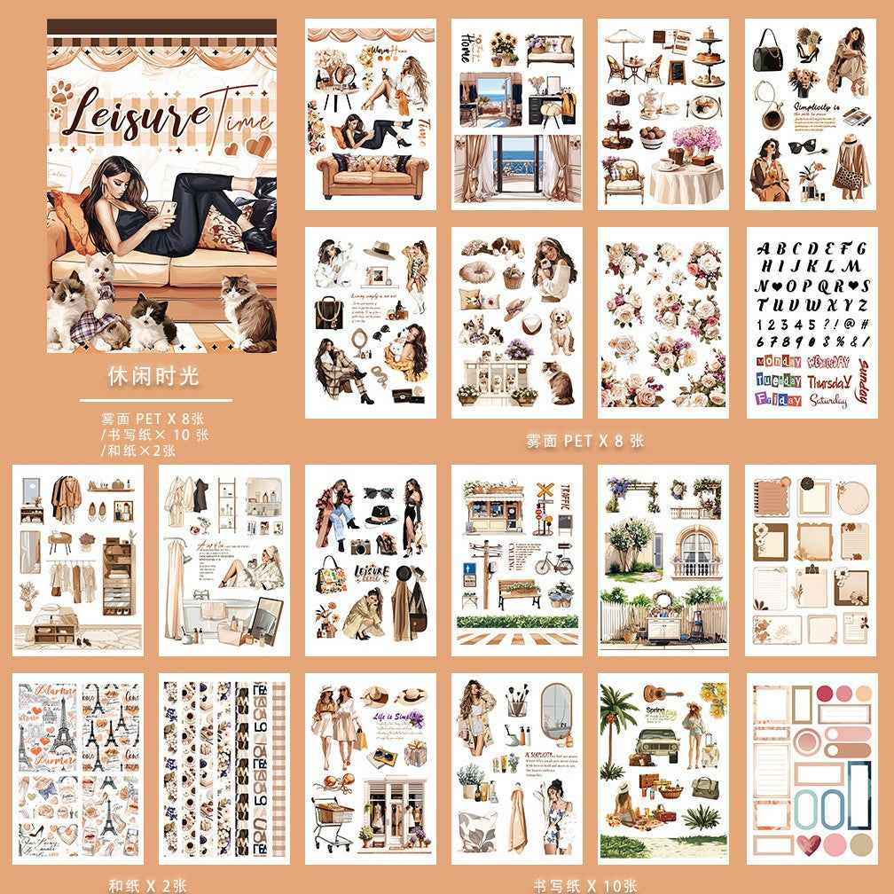 Journal sticker book