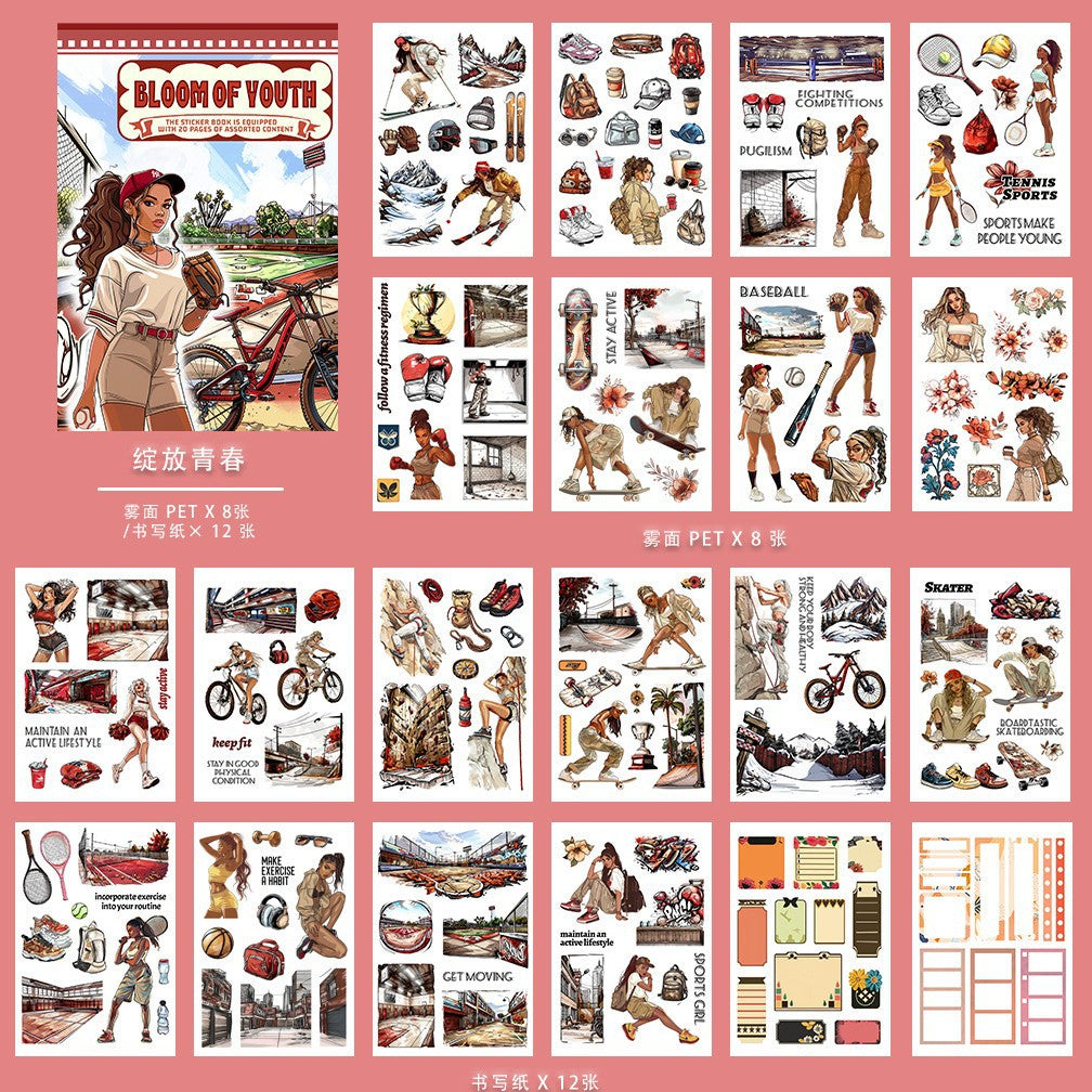 Journal sticker book