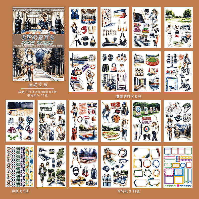 Journal sticker book
