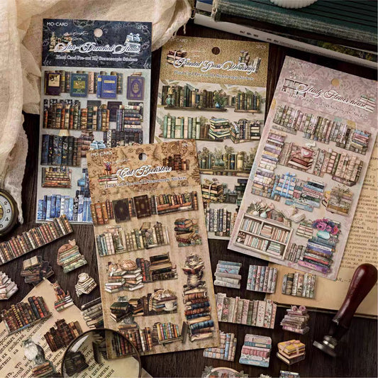 Journal hard card sticker packs