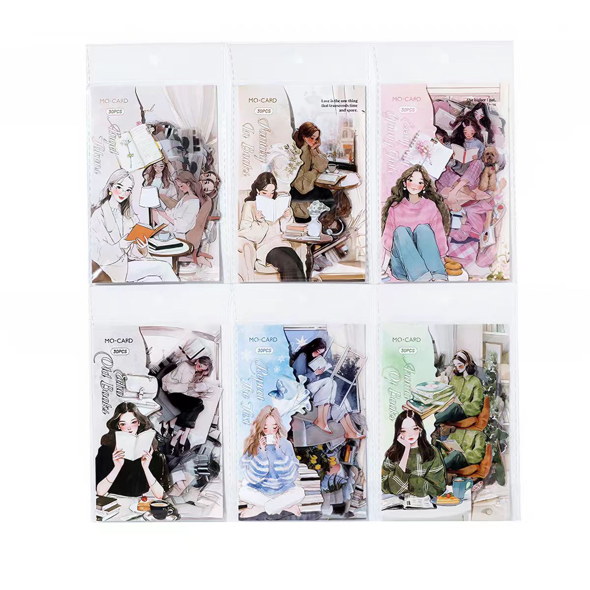 Journal PET sticker packs (30pcs/pack)