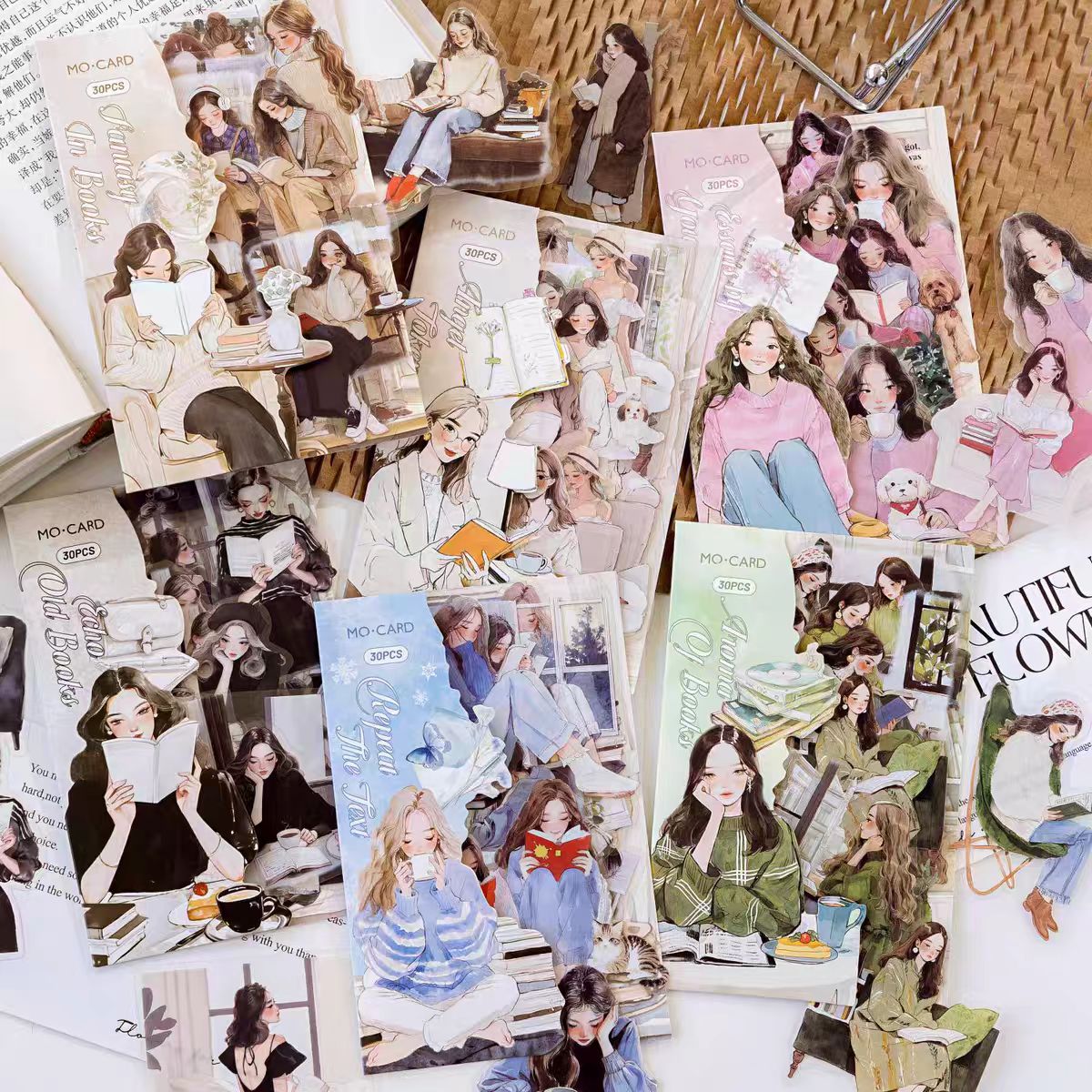Journal PET sticker packs (30pcs/pack)