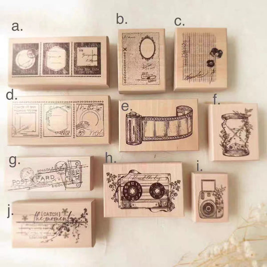 Wooden stamp
