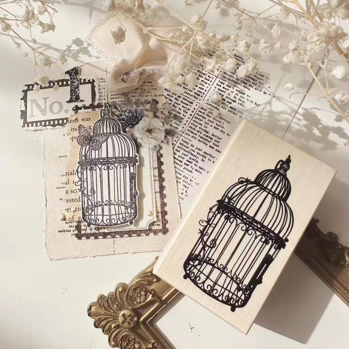 Wooden stamp