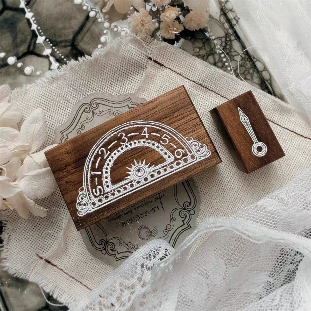 Wooden stamp set