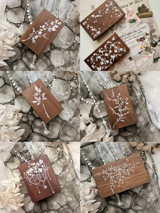 Wooden stamp set