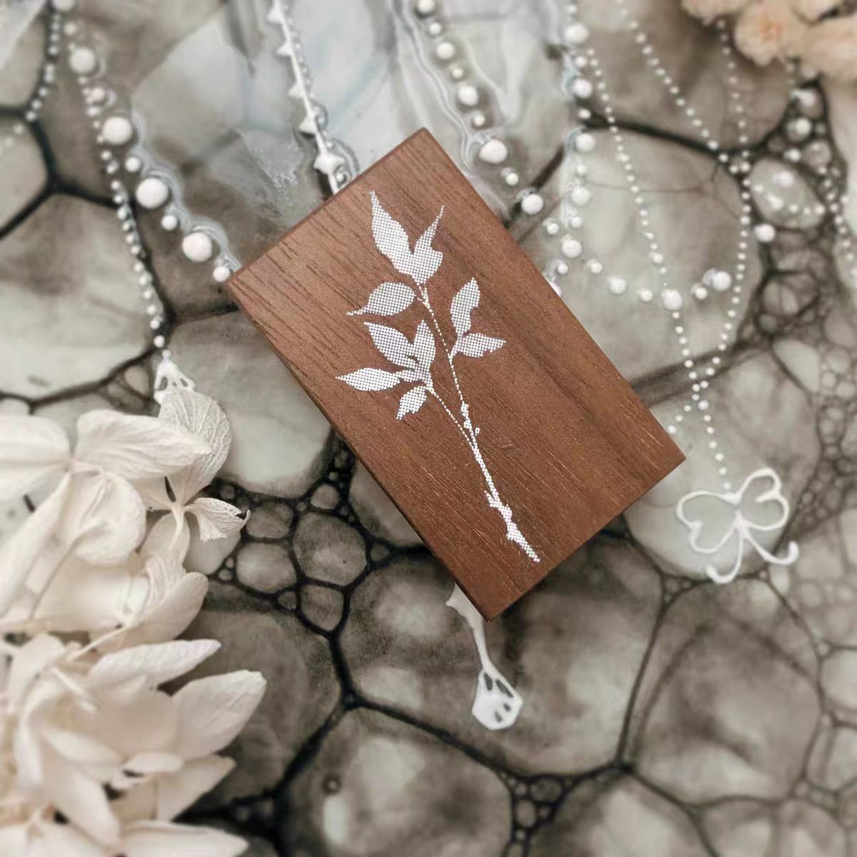 Wooden stamp set
