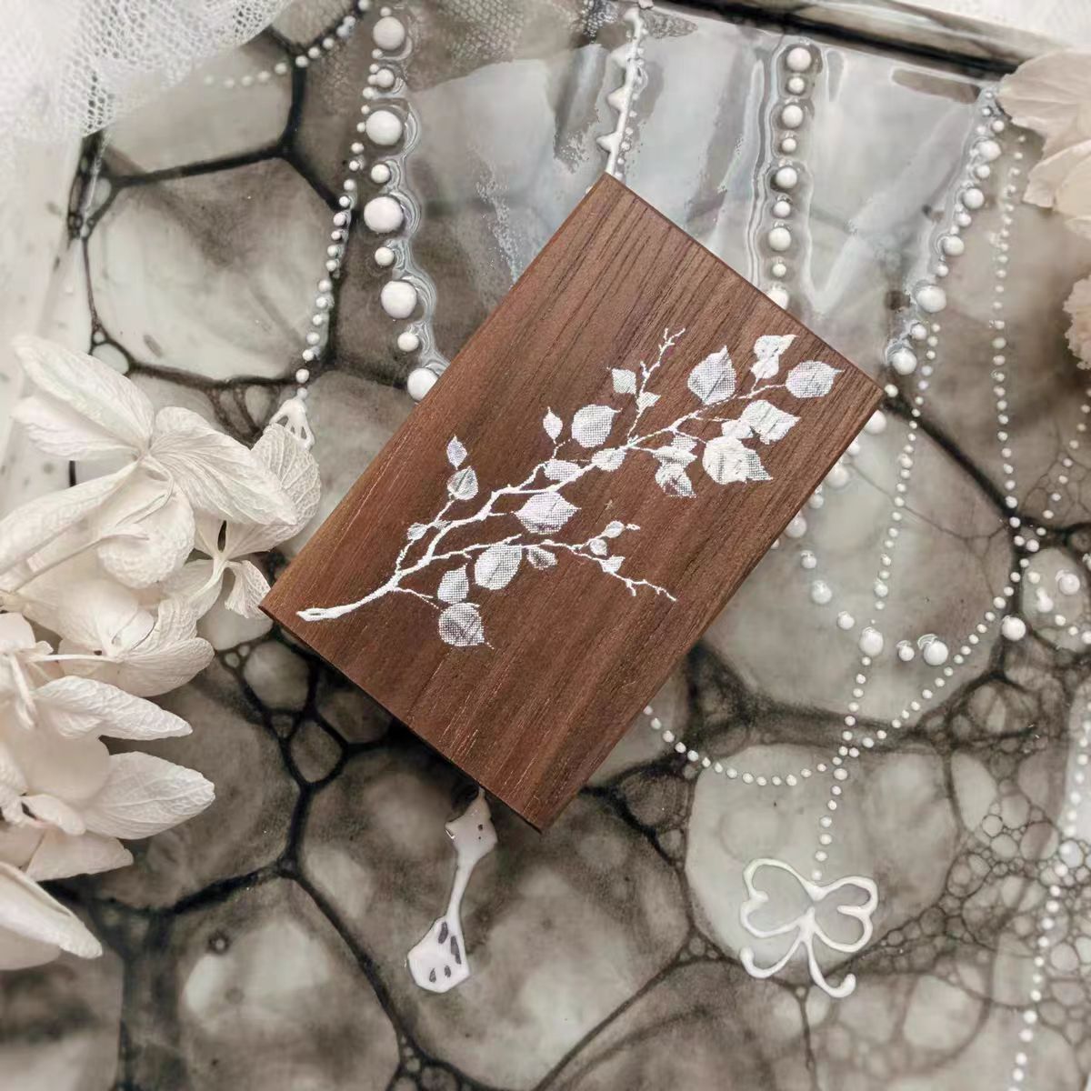 Wooden stamp set