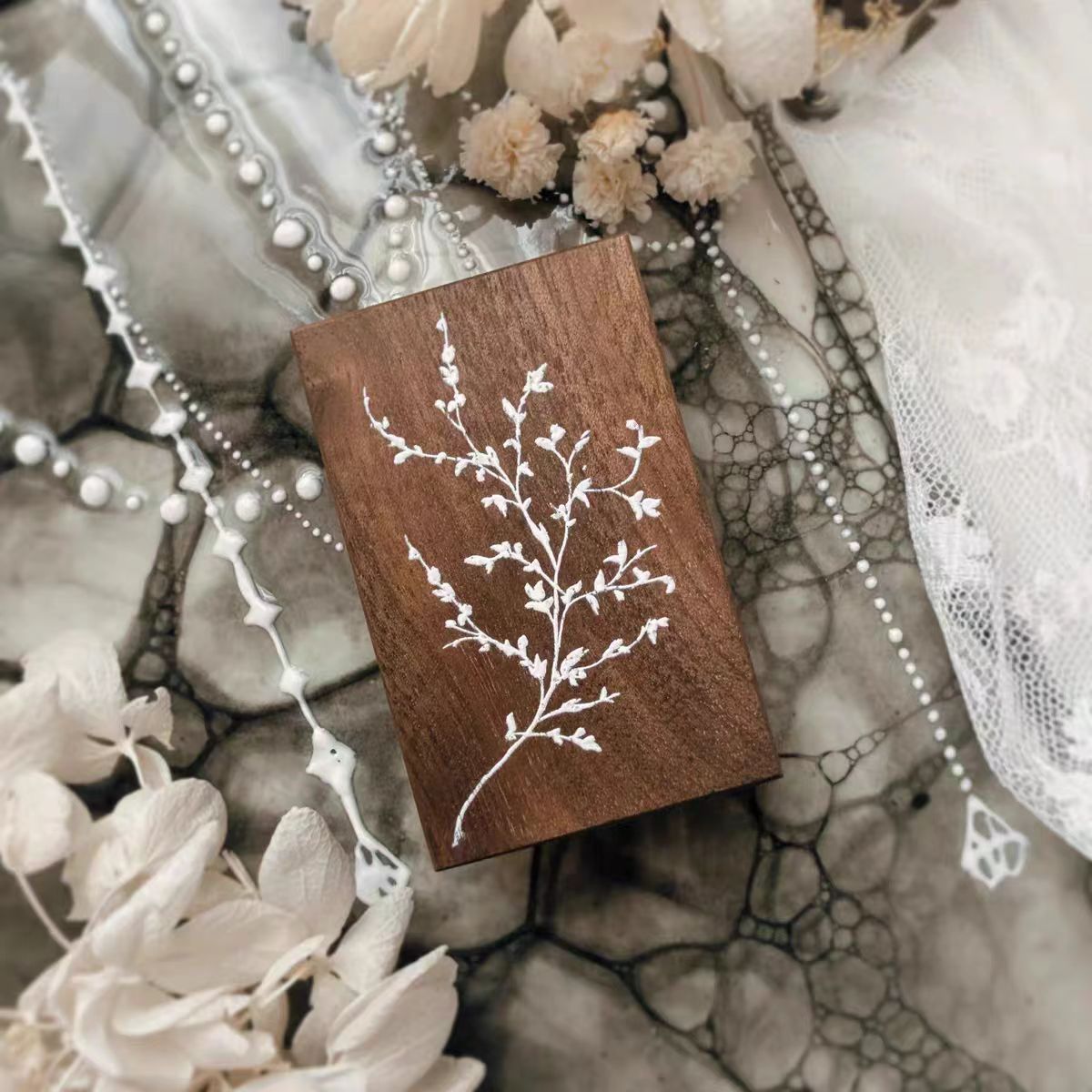 Wooden stamp set