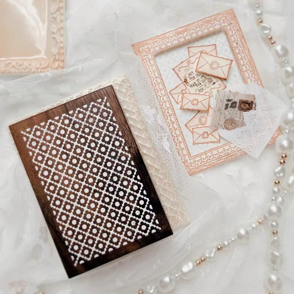 Wooden stamp set
