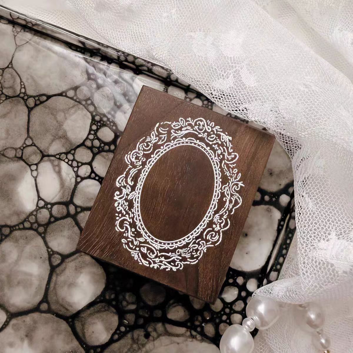 Wooden stamp set