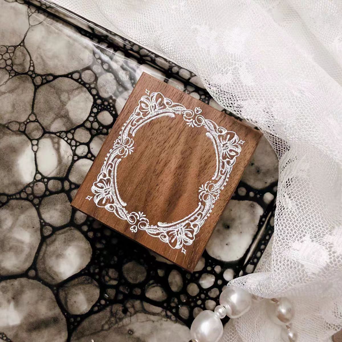 Wooden stamp set