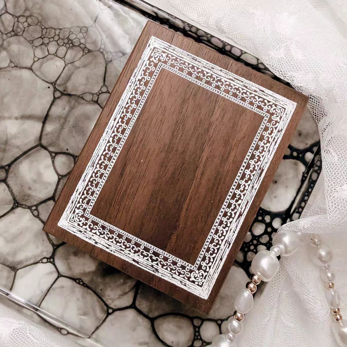 Wooden stamp set