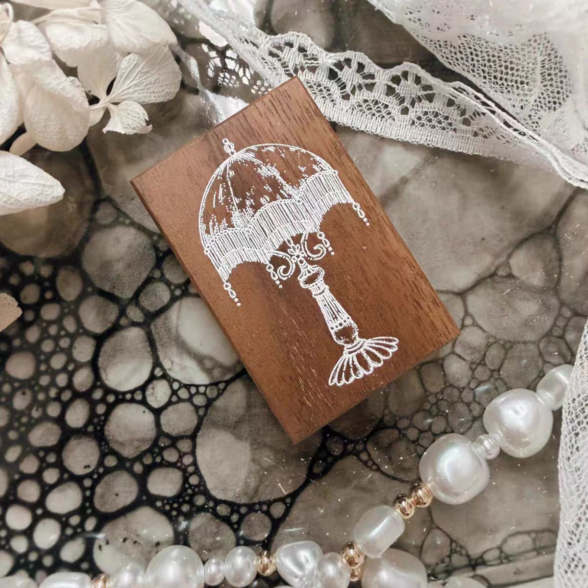 Wooden stamp set