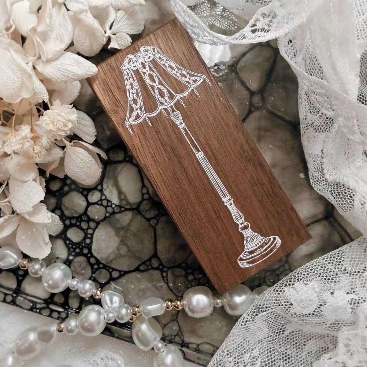 Wooden stamp set