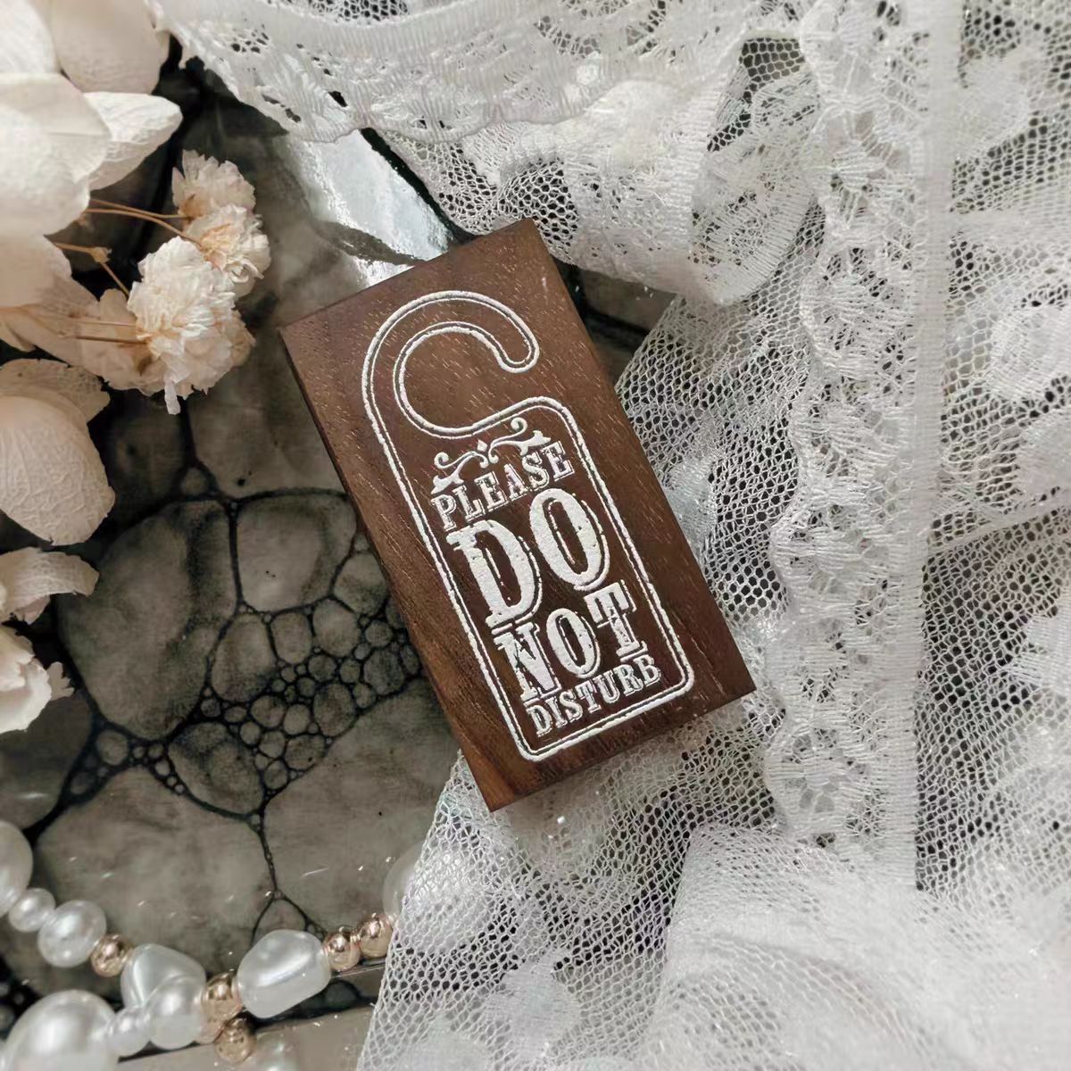 Wooden stamp set