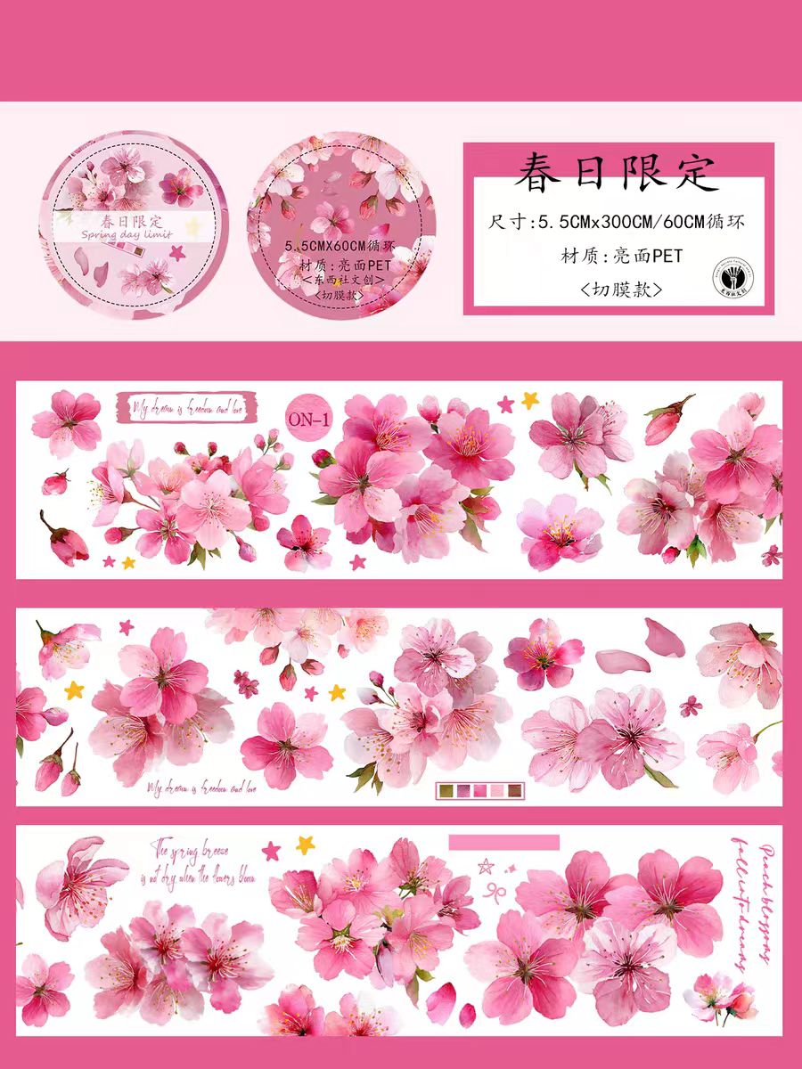 Journal PET tape (3m/roll)