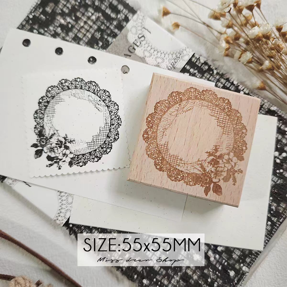 Wooden stamp