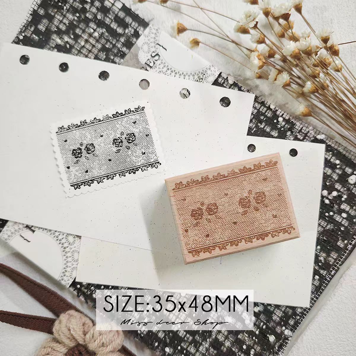 Wooden stamp