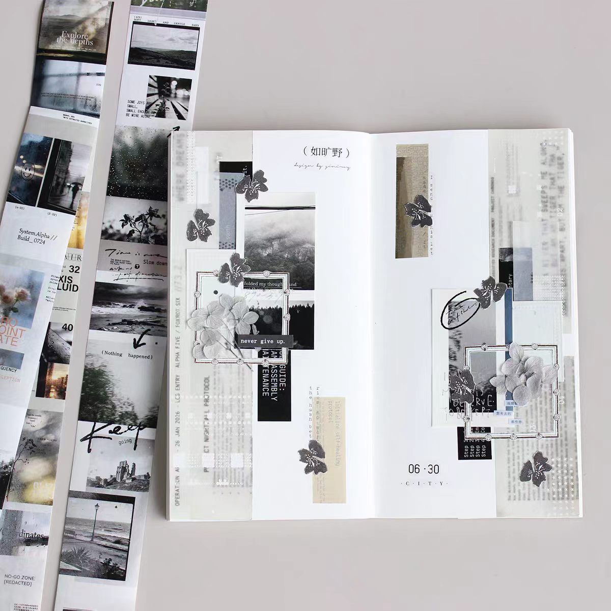 Journal washi tape (5m/roll)