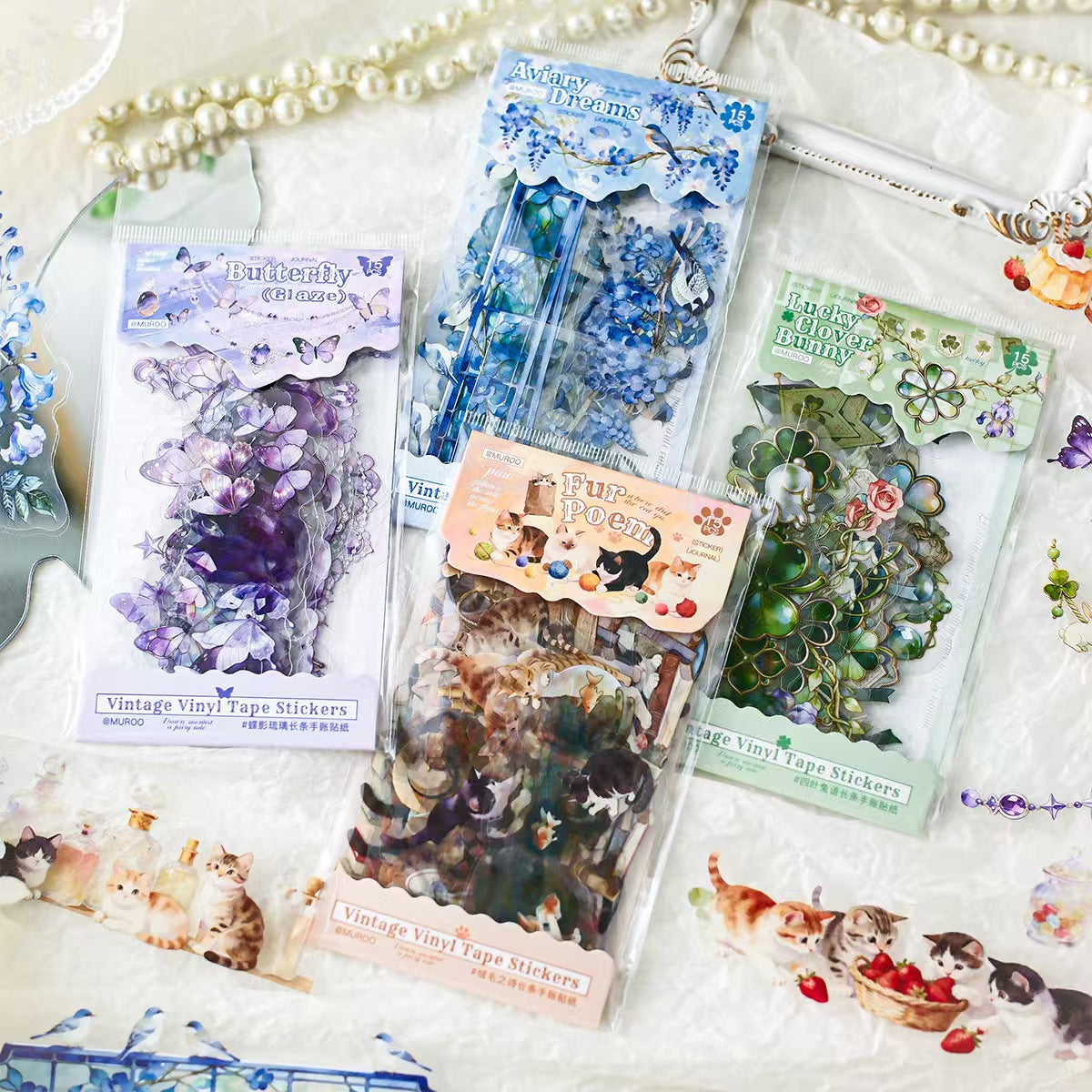 Journal PET sticker packs