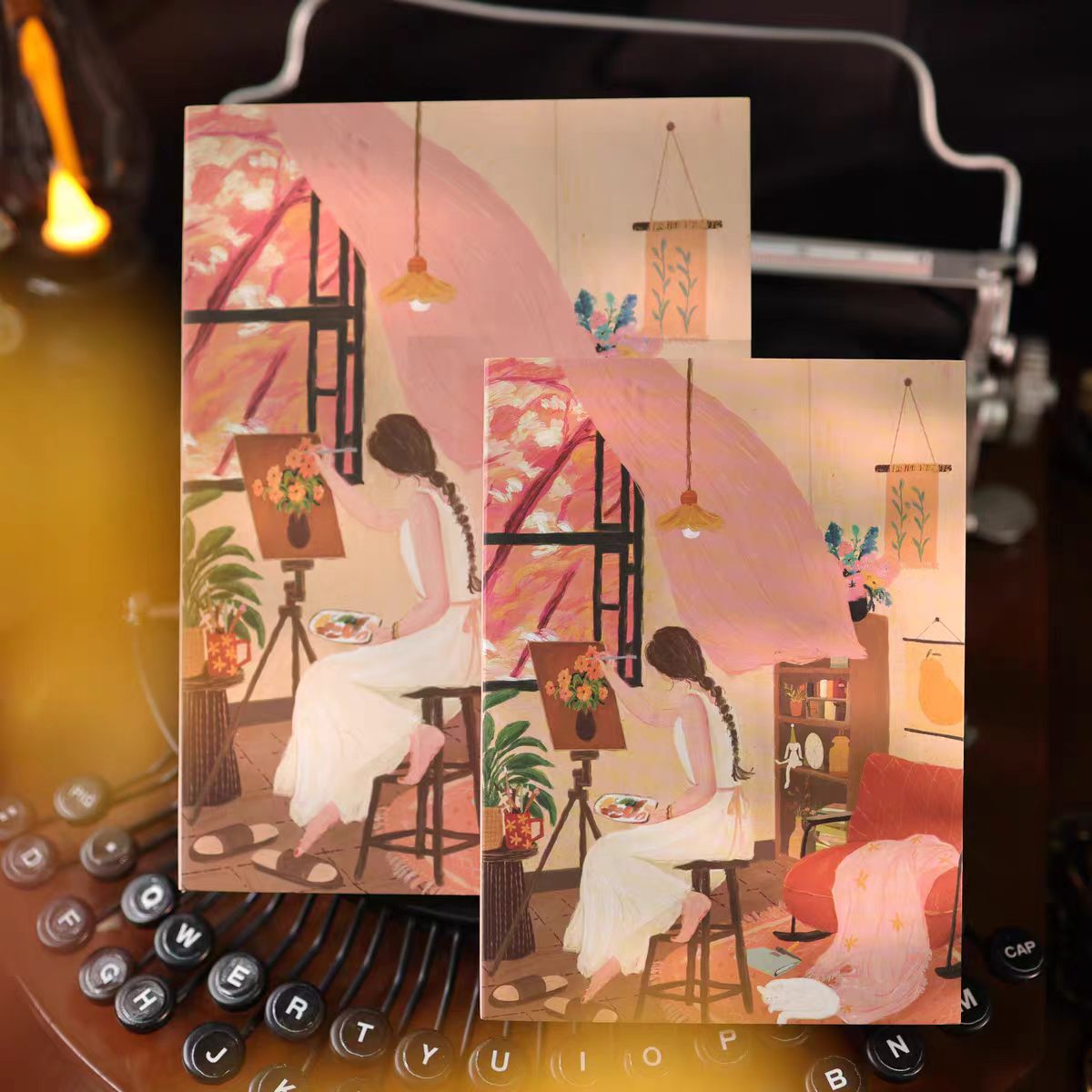 Blank Inner Pages Journal notebook (40 sheets）A6/B6
