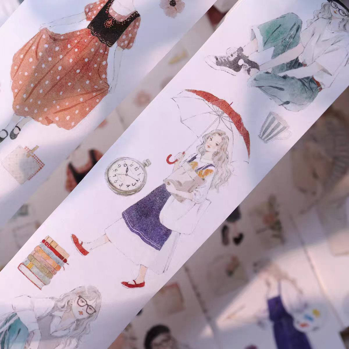 Journal pre-cut tape (5.5cm*5m/roll)